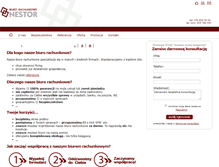 Tablet Screenshot of biuronestor.pl